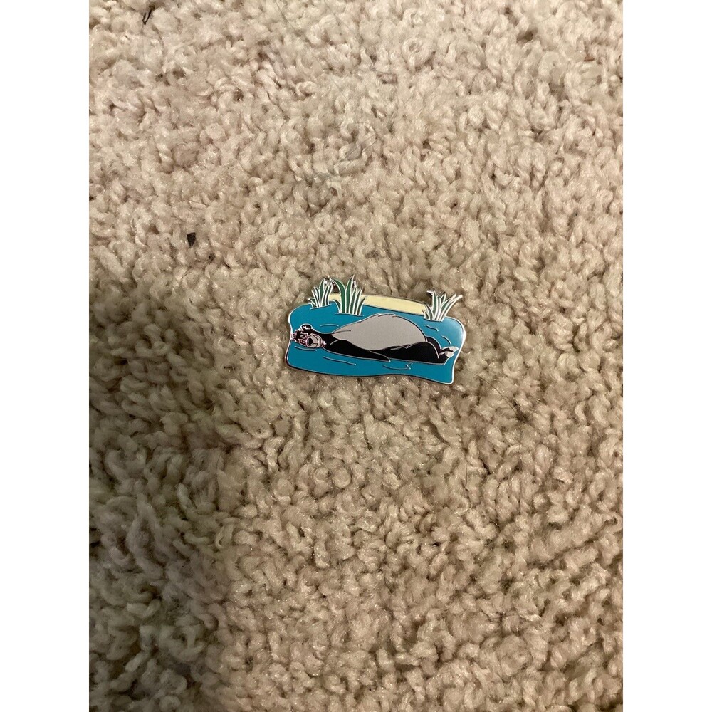 Disney Pin Trading Sweet Dreams Mystery Jungle Book Baloo Bear Sleeping In Water